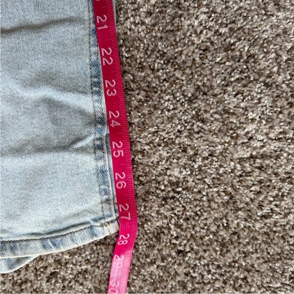 NWT Wild Fable Super High Rise Distressed Jeans / Size 17 / Straight Leg - Picture 10 of 10